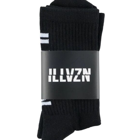 ILLVZN Black & White Socks - Picture 3 of 4